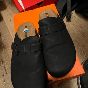South Pole Black Men's Slip-On Loafers